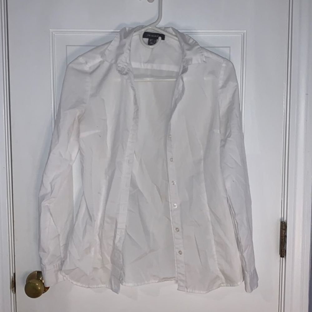 Primark‎ white button up